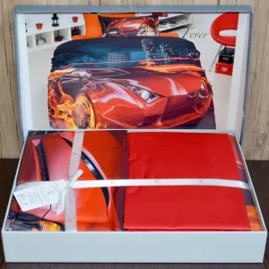 Alternative view of Постільна білизна 3D Satin 160 × 220 см (полуторний) Fever від First Choice