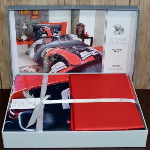 Alternative view of Постільна білизна 3D Satin 160 × 220 см (полуторний) Fast від First Choice