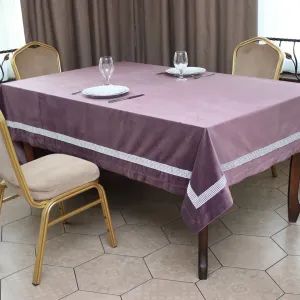 Скатертина велюрова, однотонна 165 × 300 см від Kayra