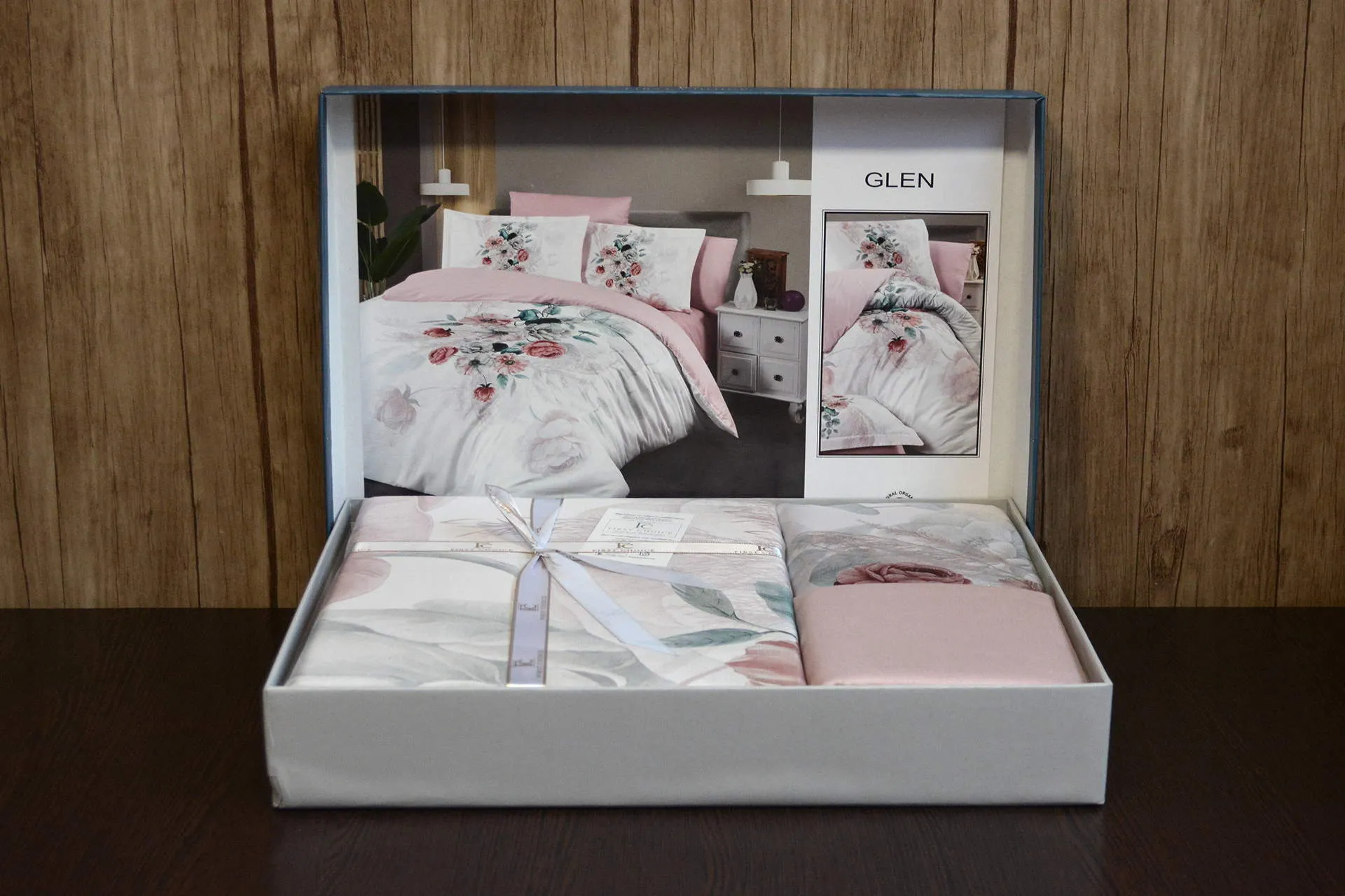 Постільна білизна 3D Satin 200 × 220 см (євро) Glen від First Choice - Зображення 5