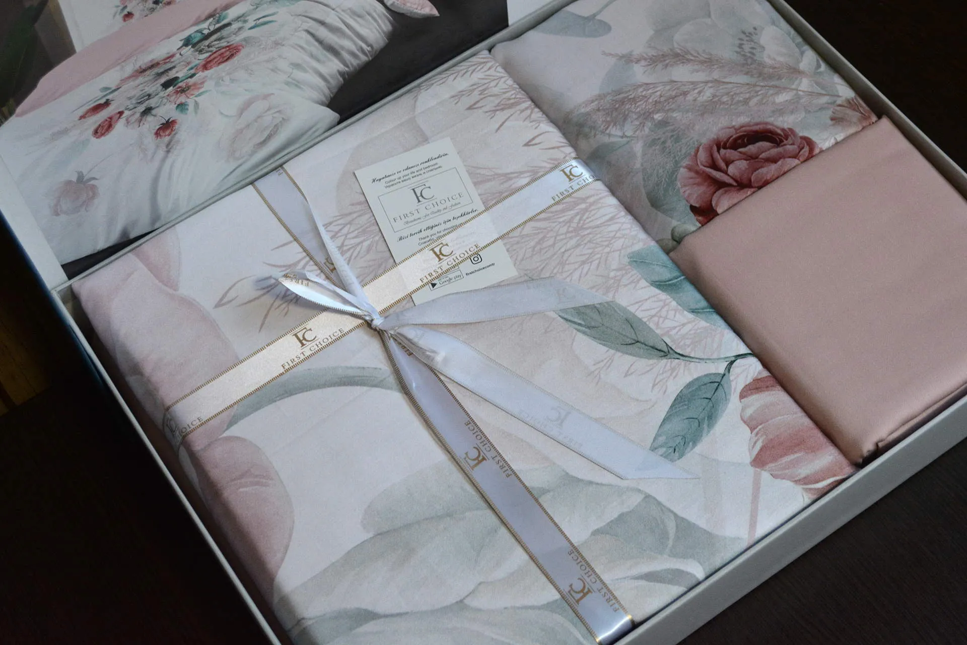 Постільна білизна 3D Satin 200 × 220 см (євро) Glen від First Choice - Зображення 4