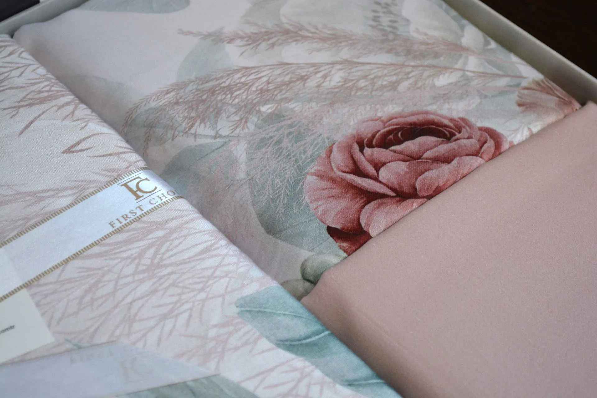 Постільна білизна 3D Satin 200 × 220 см (євро) Glen від First Choice - Зображення 3