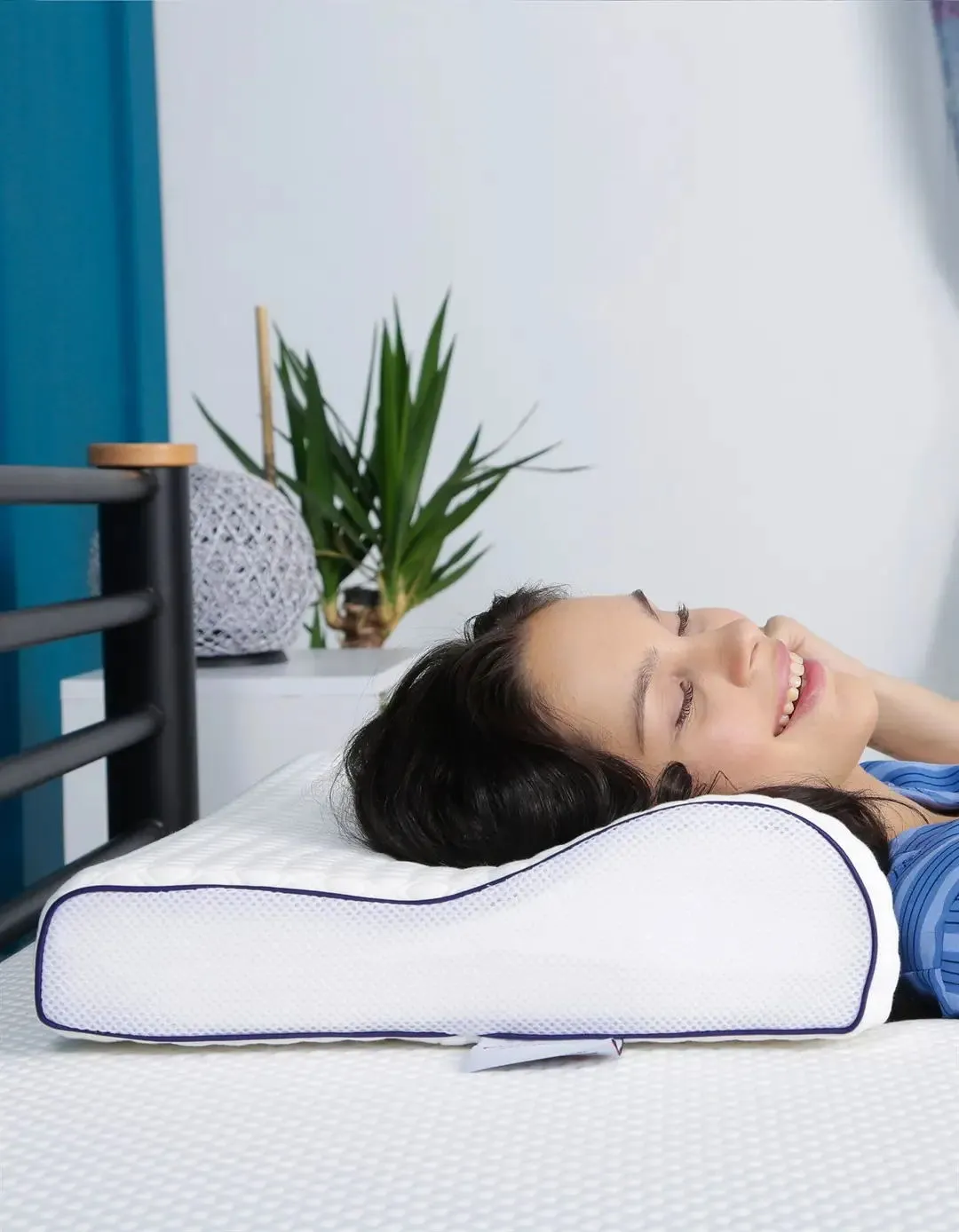 Подушка ортопедична Visco Eos Neck Backed від Ergo Foam - Зображення 5