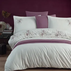 Постільна білизна Poplin 200 × 220 см (євро) Acelya Ekru від Maribor