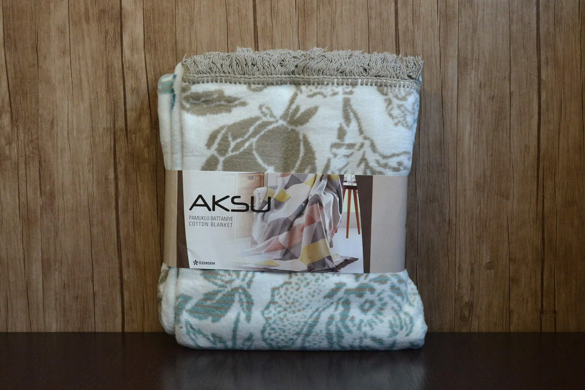 Плед Amarente 180 × 220 см Синій від Aksu