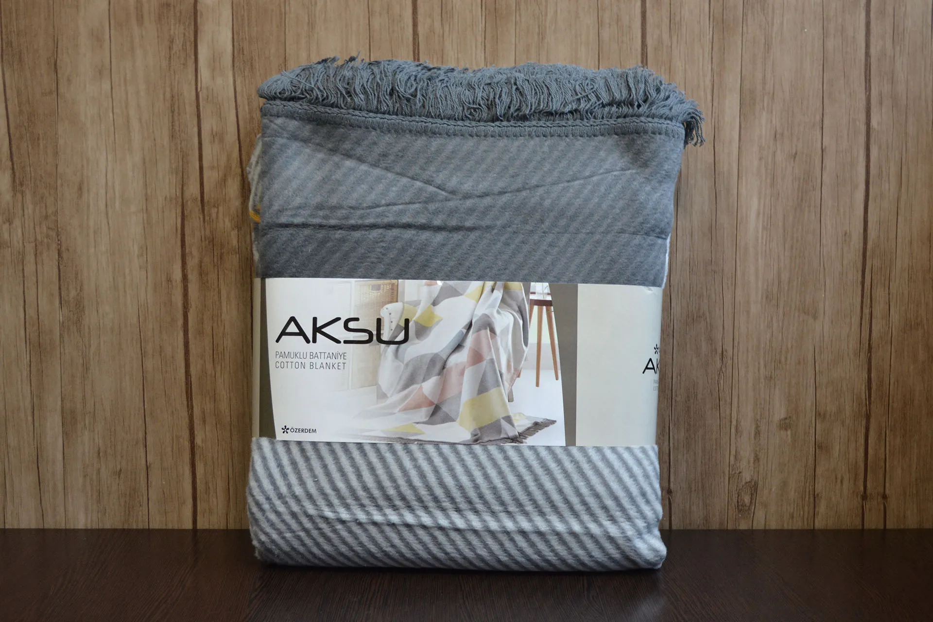 Плед Halley 150 × 200 см Сірий від Aksu - Зображення 2