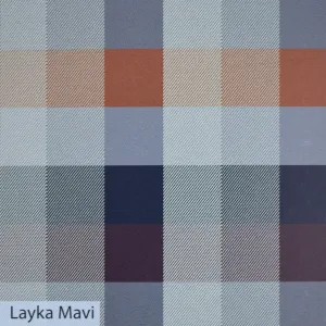 Alternative view of Плед Layka 180 × 220 см Синій від Aksu