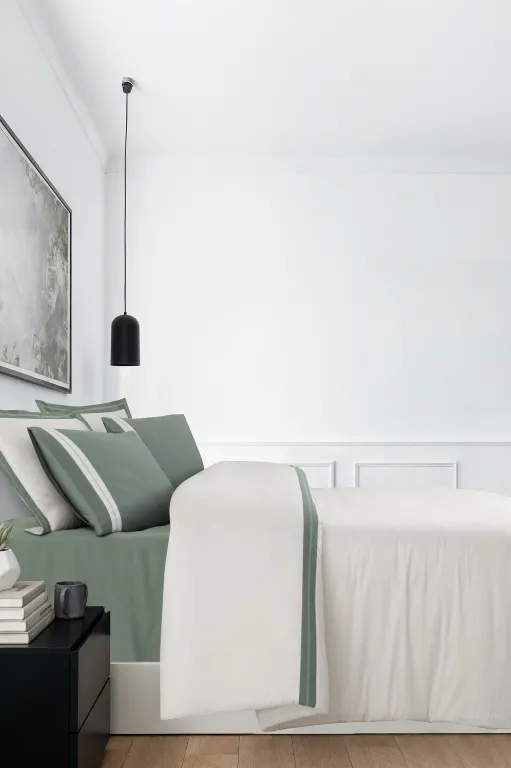 Постільна білизна Mona Premium Satin 300TC 200 × 220 см (євро) Alara Cream від La Romano - Зображення 2