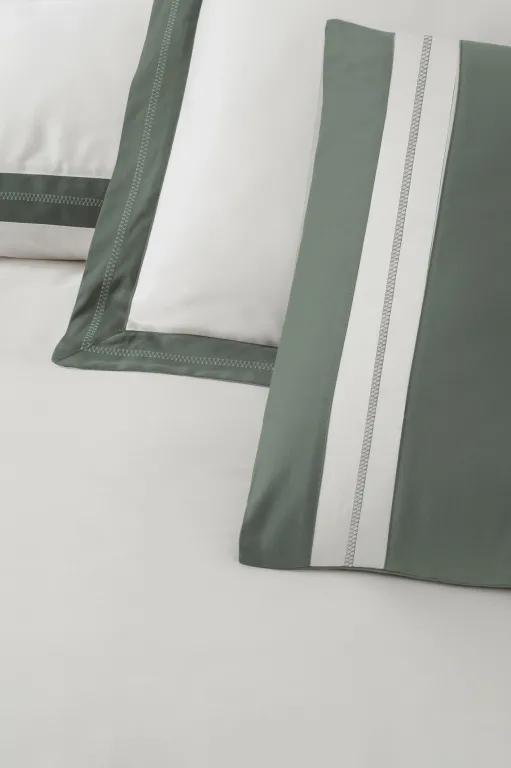Постільна білизна Mona Premium Satin 300TC 200 × 220 см (євро) Alara Cream від La Romano - Зображення 5
