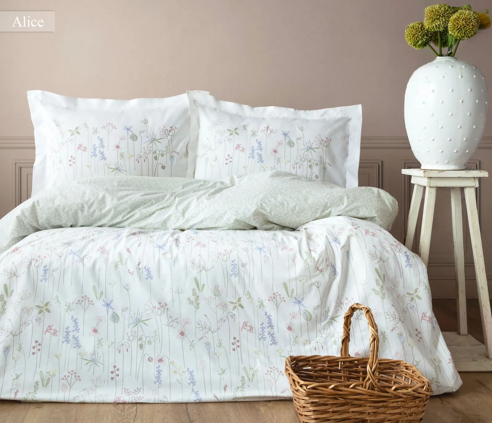 Постільна білизна Poplin 200 × 220 см (євро) Alice від Pupilla