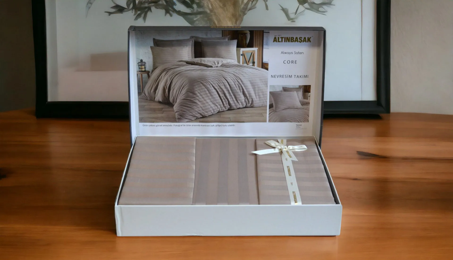 Постільна білизна Satin 160 × 220 см (полуторний) Always Core від Altinbasak - Зображення 2