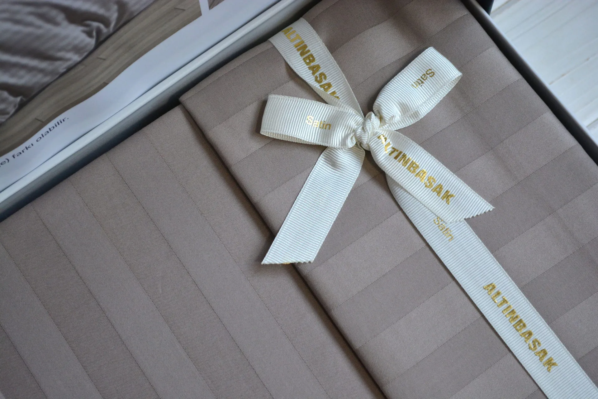 Постільна білизна Satin 160 × 220 см (полуторний) Always Core від Altinbasak - Зображення 3