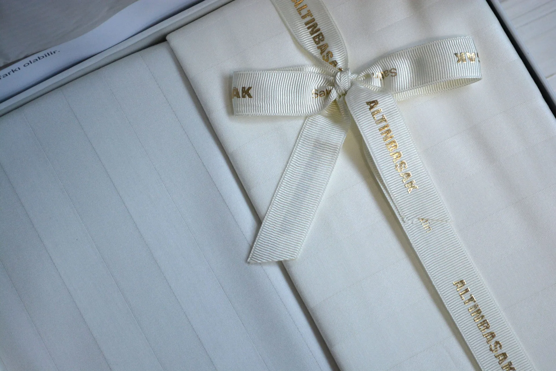 Постільна білизна Satin 200 × 220 см (євро) Always Ekru від Altinbasak - Зображення 3