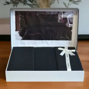 Alternative view of Постільна білизна Satin 200 × 220 см (євро) Always Siyah від Altinbasak