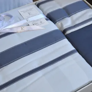 Alternative view of Постільна білизна Deluxe Satin 160 × 220 см (2 шт., сімейний) сімейний Artwel Silver від First Choice