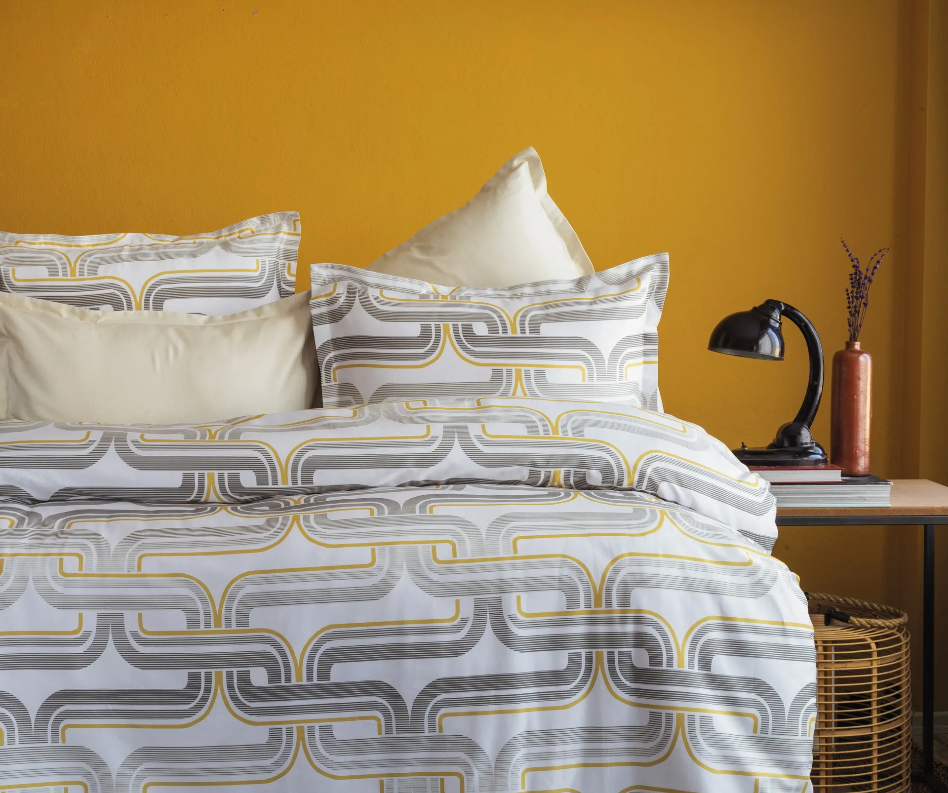 Комплект постільної білизни Cotton Satin 200 × 220 см (євро) Berliner від Issimo