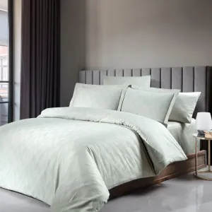 Постільна білизна Jacquard Satin 200 × 220 см (євро) Boris Ice від First Choice