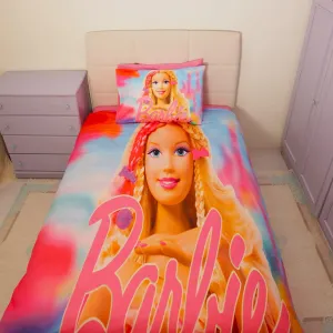 Дитяча постільна білизна Ranforse 160 × 220 см (полуторний) Barbie Cute від Kayra