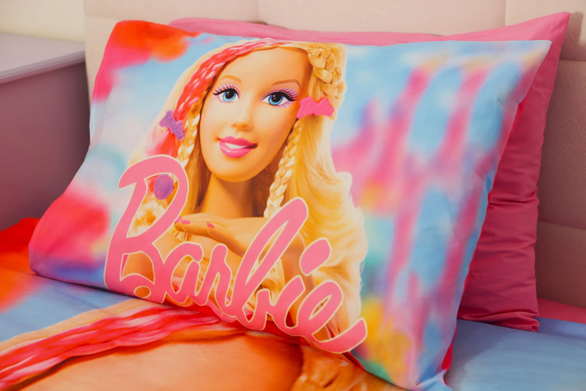Дитяча постільна білизна Ranforse 160 × 220 см (полуторний) Barbie Cute від Kayra - Зображення 2
