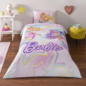 Постільна білизна Disney 160 × 220 см (полуторний) Barbie Mermaid від TAC