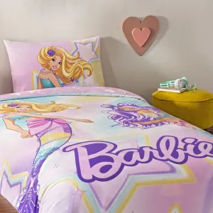 Alternative view of Постільна білизна Disney 160 × 220 см (полуторний) Barbie Mermaid від TAC