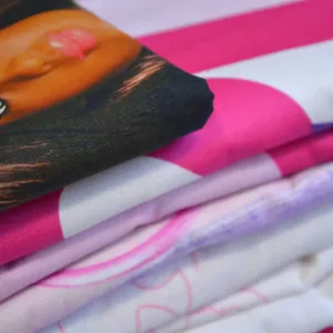 Alternative view of Постільна білизна Disney 160 × 220 см (полуторний) Barbie Pink Power від TAC