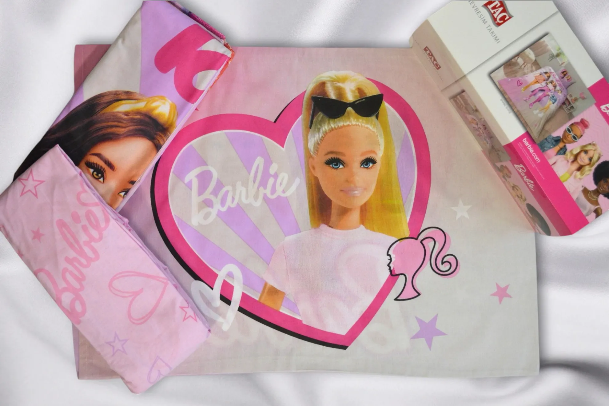 Постільна білизна Disney 160 × 220 см (полуторний) Barbie Shine від TAC - Зображення 3