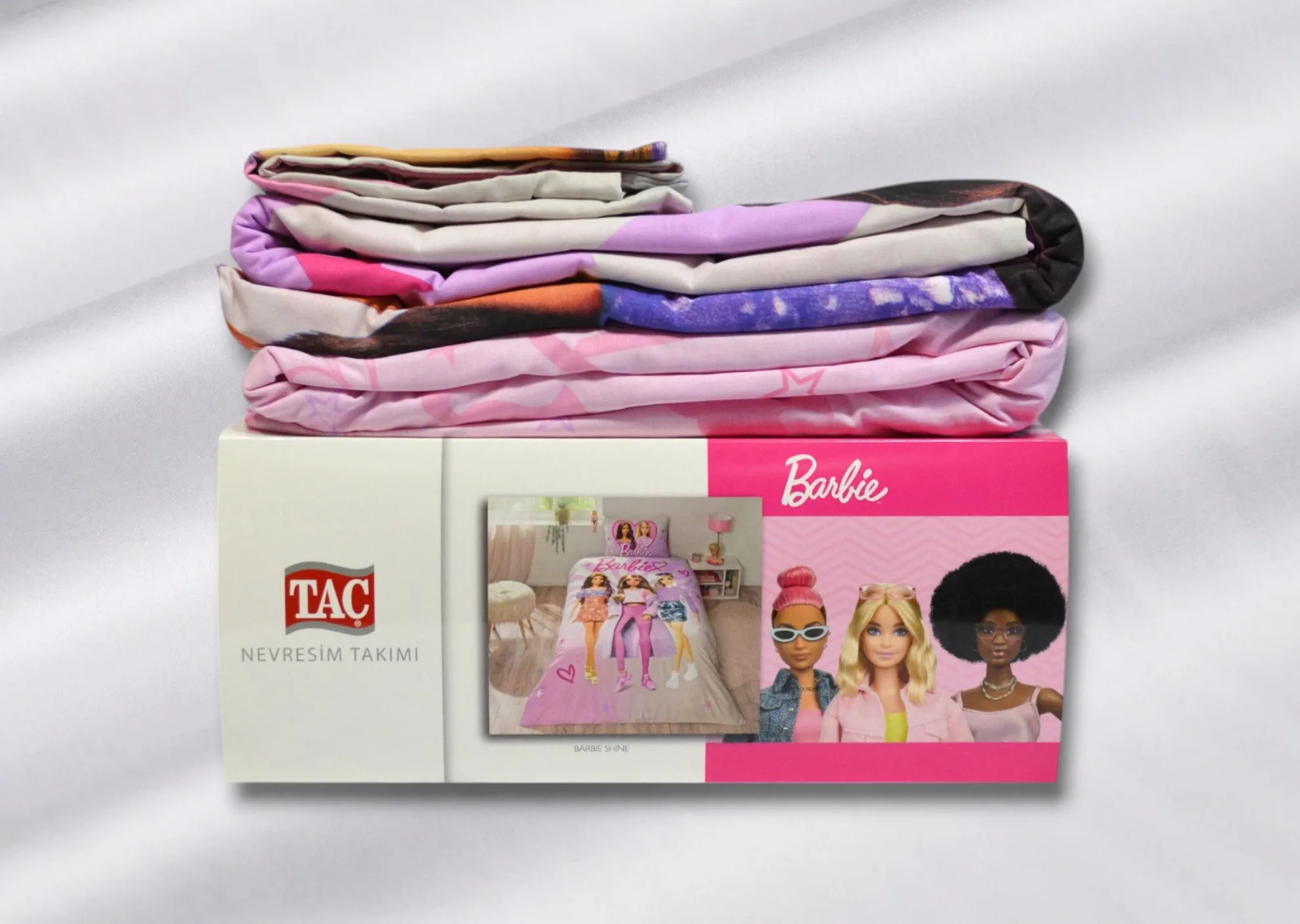 Постільна білизна Disney 160 × 220 см (полуторний) Barbie Shine від TAC - Зображення 4
