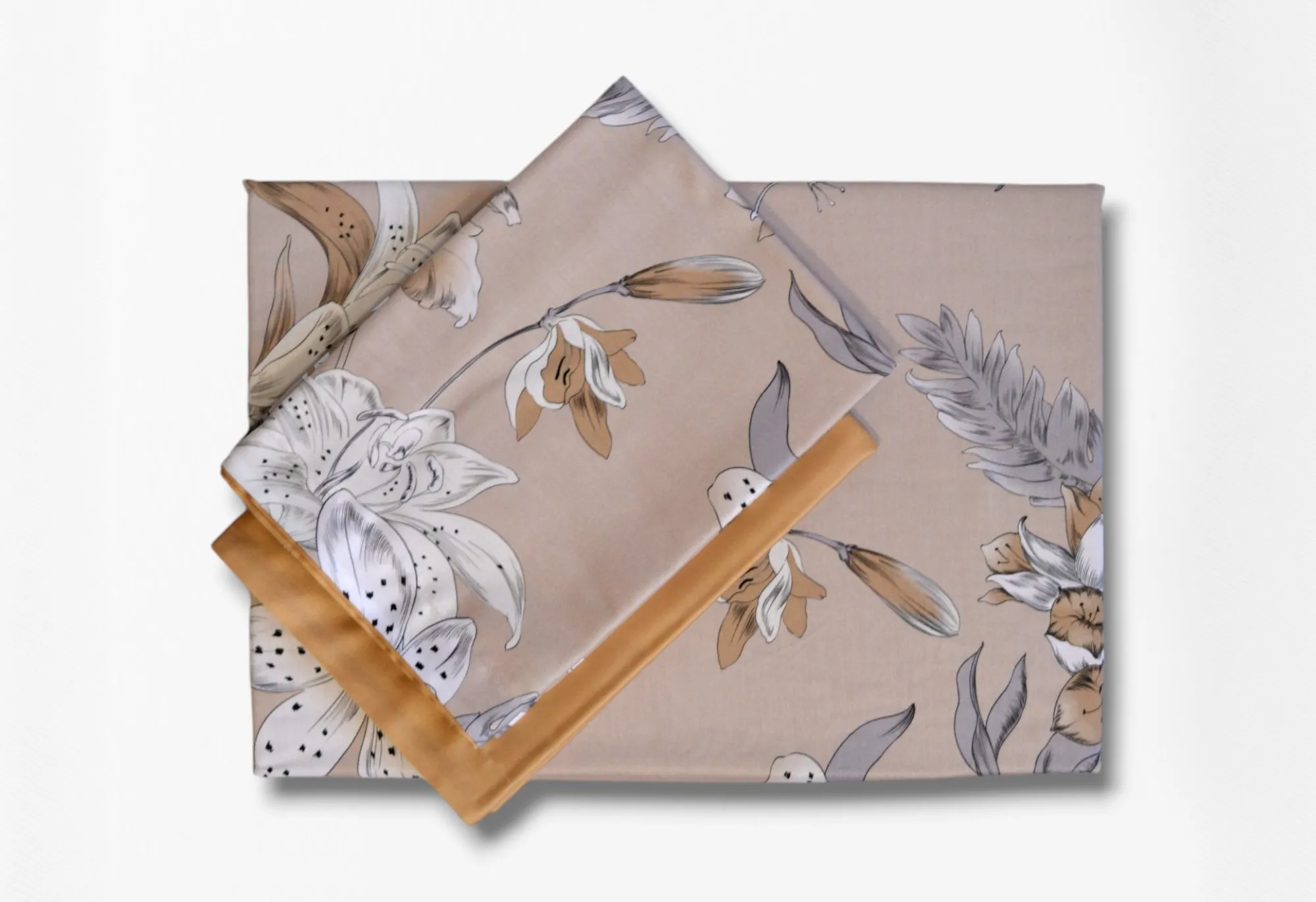 Комплект постільної білизни Digital Satin 200 × 220 см (євро) Botanist від Issimo - Зображення 5