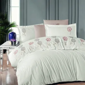 Постільна білизна Poplin 200 × 220 см (євро) Camelia Ekru від Maribor