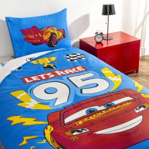 Постільна білизна Disney 160 × 220 см (полуторний) Cars Let’s Race від TAC