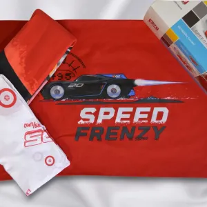 Alternative view of Постільна білизна Disney 160 × 220 см (полуторний) Cars Speed Frenzy від TAC