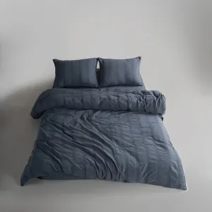 Постільна білизна Stonewashed 200 × 220 см (євро) Cassandra Castle Rock від Limasso