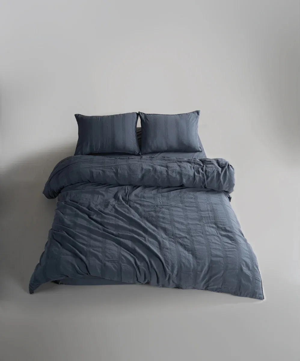Постільна білизна Stonewashed 200 × 220 см (євро) Cassandra Castle Rock від Limasso