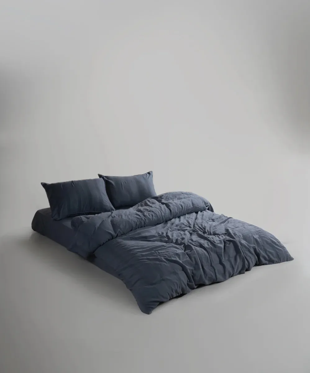 Постільна білизна Stonewashed 200 × 220 см (євро) Cassandra Castle Rock від Limasso - Зображення 2