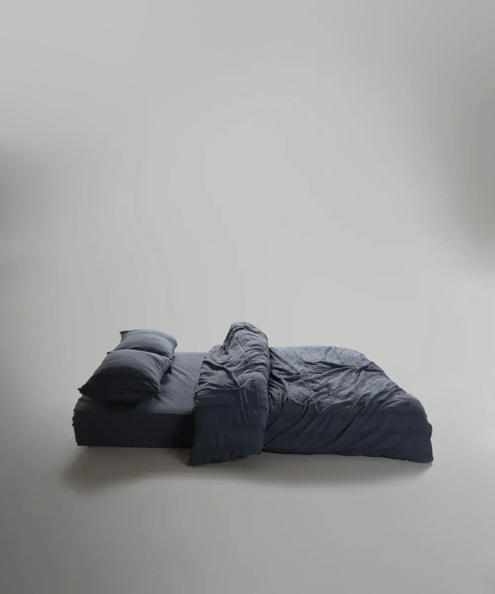 Постільна білизна Stonewashed 200 × 220 см (євро) Cassandra Castle Rock від Limasso - Зображення 4