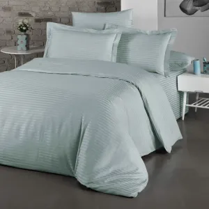 Постільна білизна Stripe Satin 200 × 220 см (євро) A.Gri від Cotton Shine