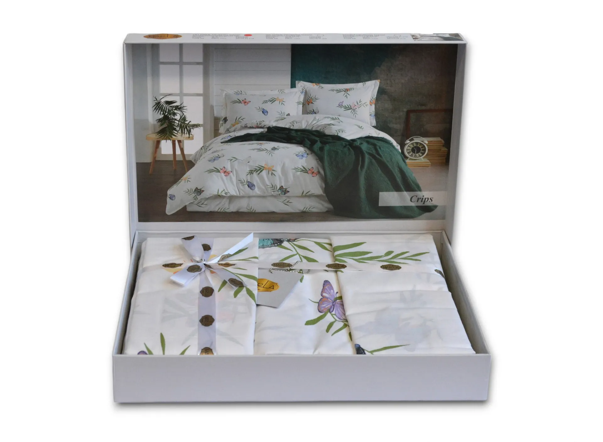 Постільна білизна Ranforse 200 × 220 см (євро) Crips від Marla - Зображення 5