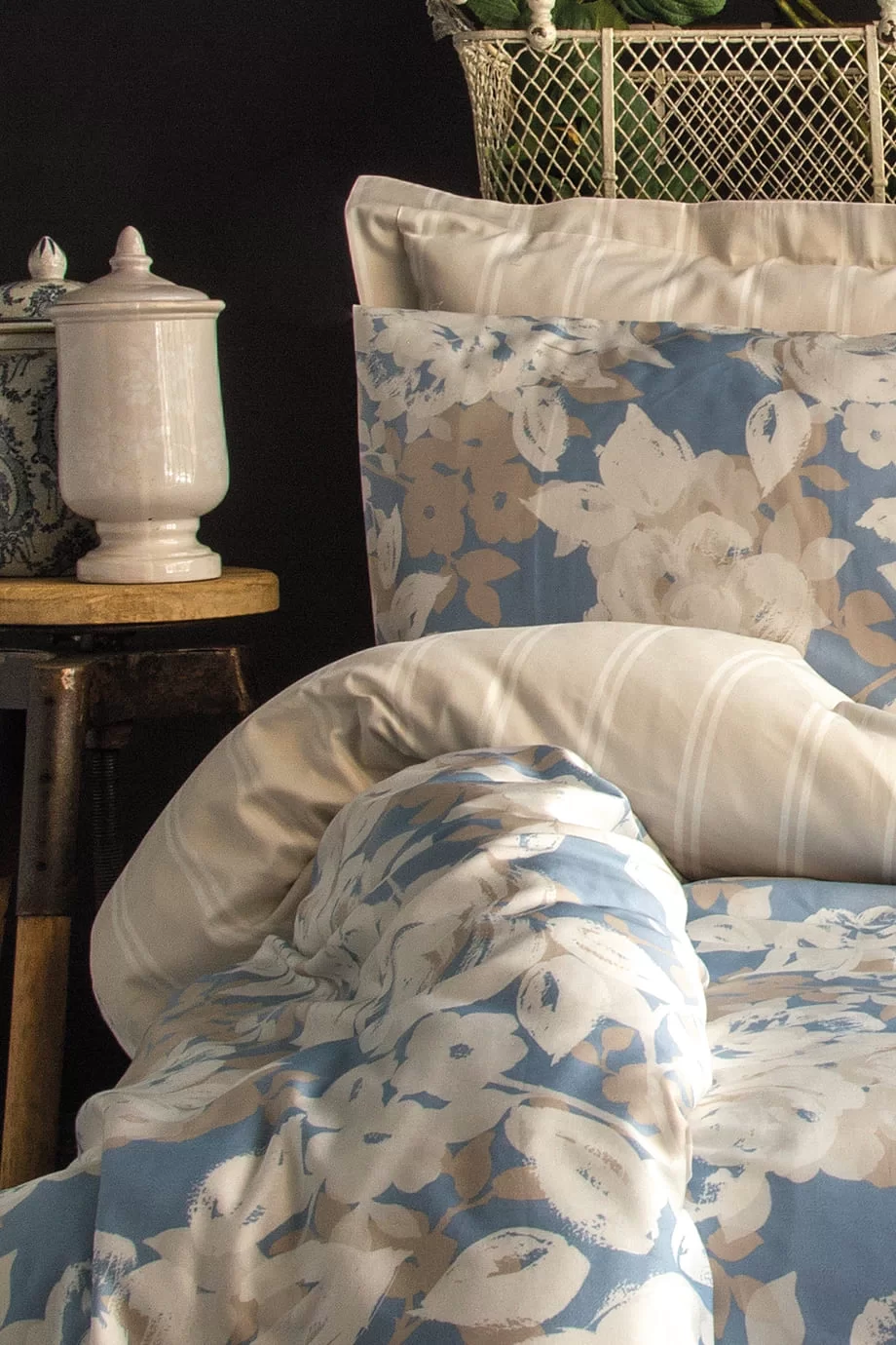 Комплект постільної білизни Cotton Satin 200 × 220 см (євро) Deco Rose від Issimo - Зображення 2