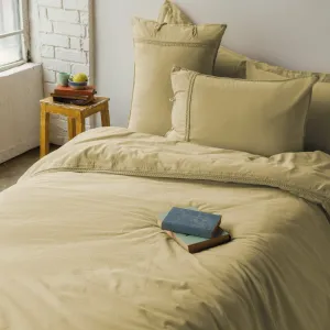 Постільна білизна Drope Poplin 200 × 220 см (євро) Saphron від Issimo