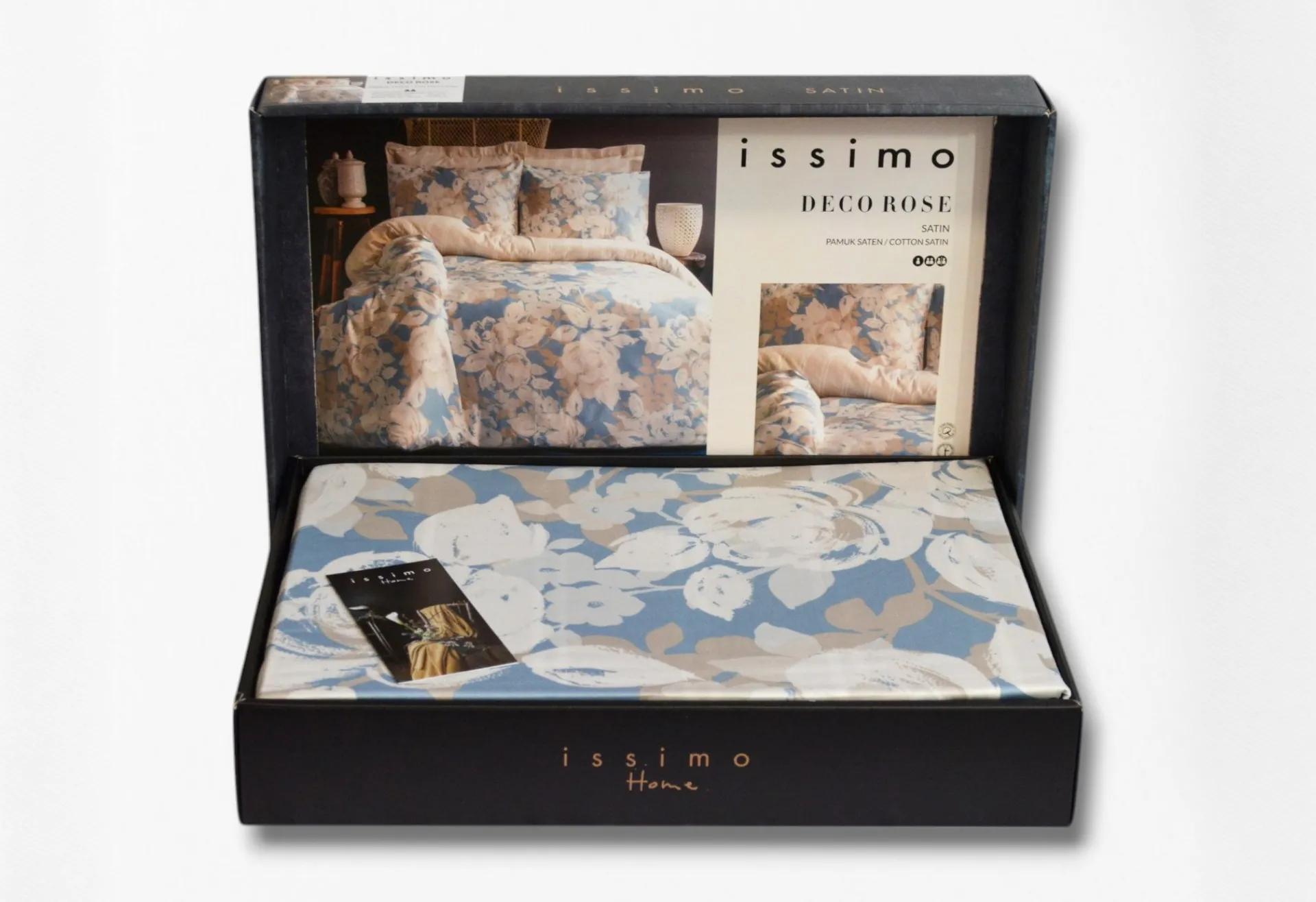 Комплект постільної білизни Cotton Satin 200 × 220 см (євро) Deco Rose від Issimo - Зображення 5
