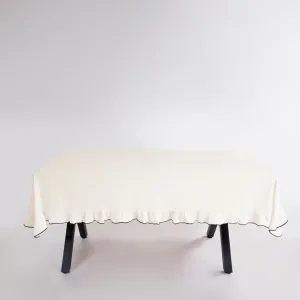 Alternative view of Скатертина з вареної бавовни Exclusive Esualte 160 × 220 см Akdeniz Krem від Limasso
