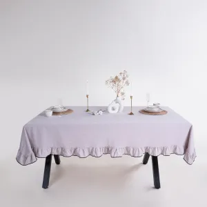 Скатертина з вареної бавовни Exclusive Esualte 160 × 220 см Opal Grey від Limasso