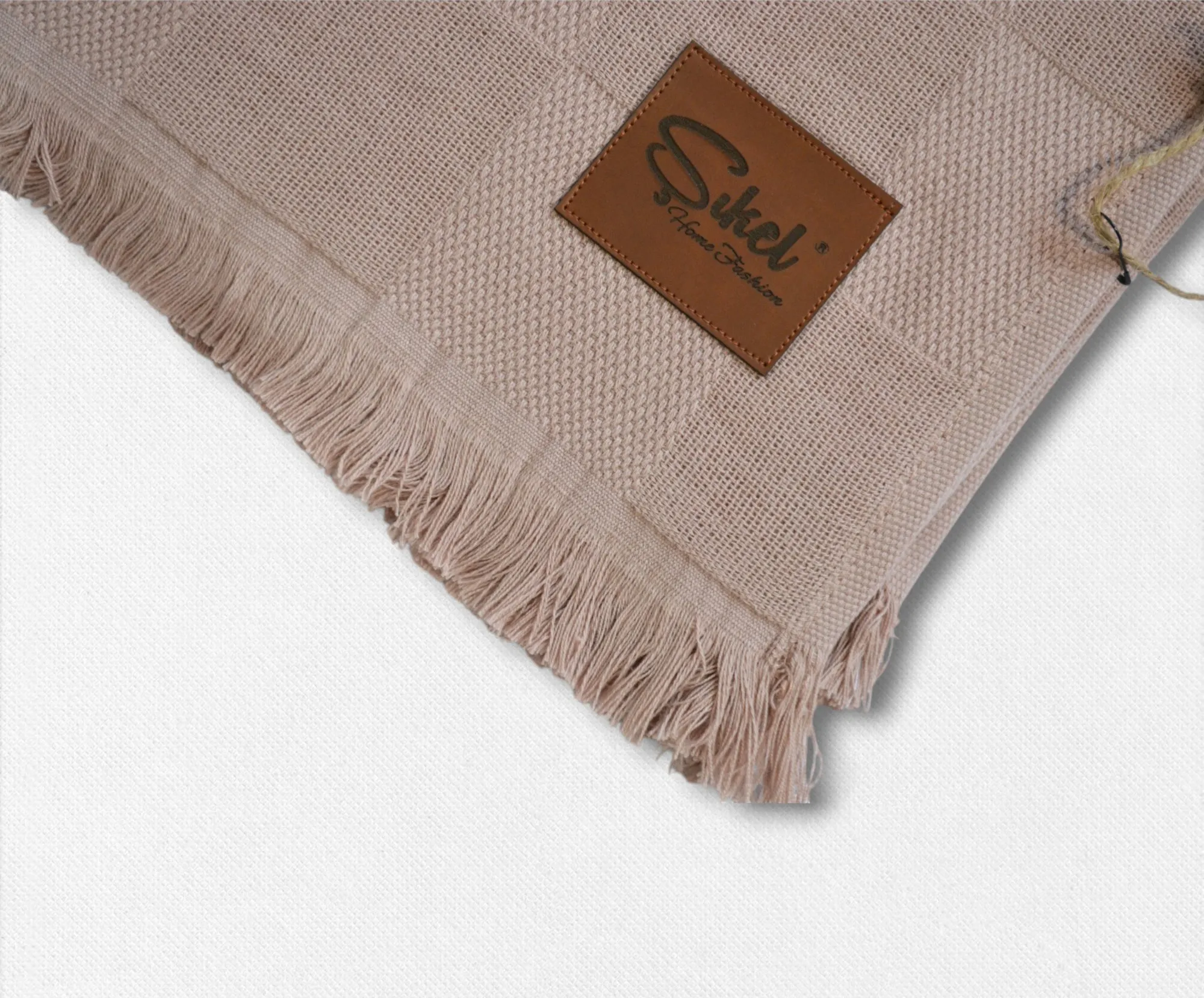 Вафельне покривало Elegan 210 × 240 см Пудровий від Sikel - Зображення 2