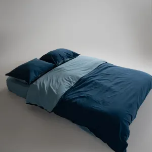 Постільна білизна Stonewashed Essualte 200 × 220 см (євро) Akdeniz Mavisi-Dress Blue від Limasso