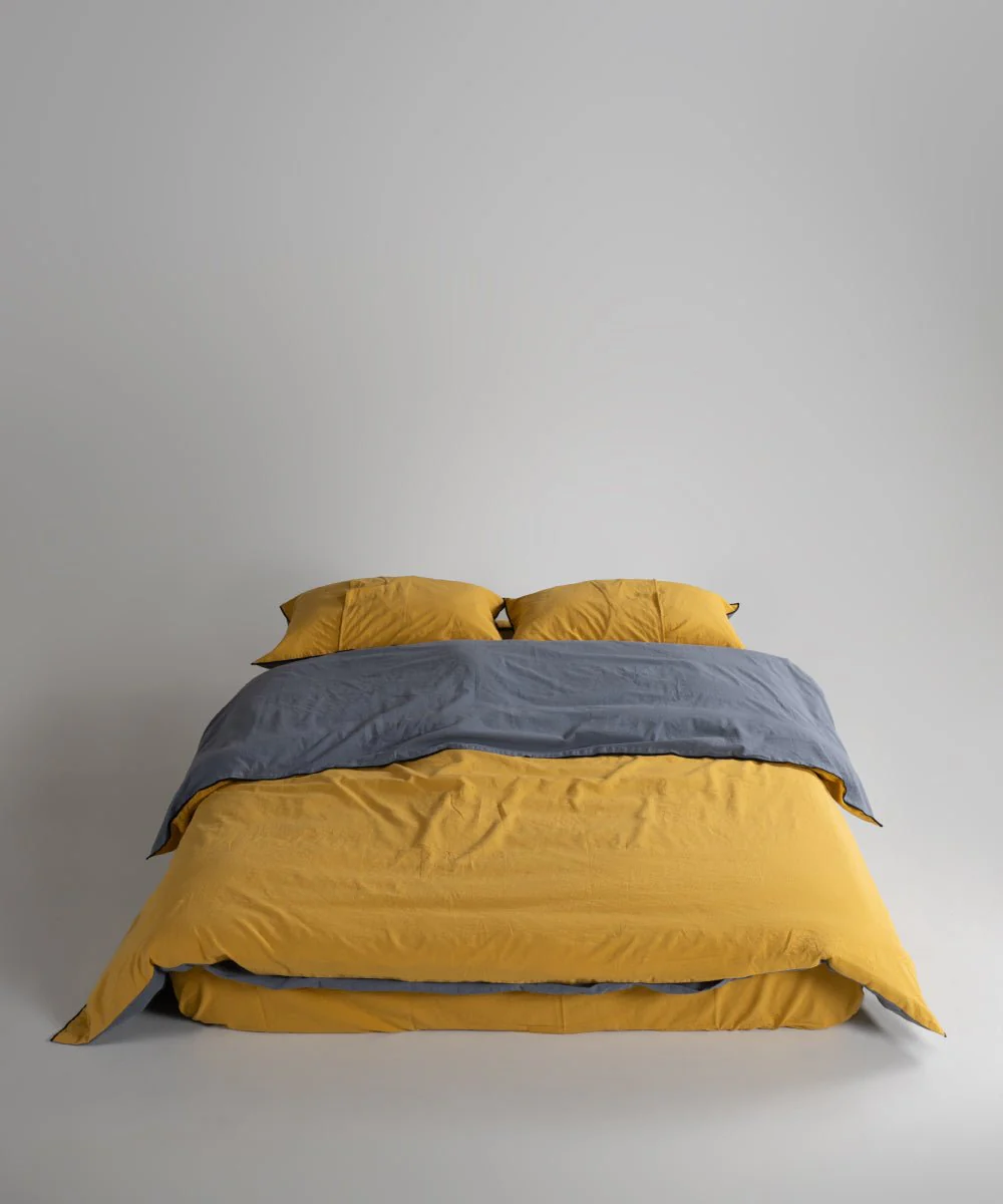 Постільна білизна Stonewashed Essualte 200 × 220 см (євро) Honey-Castle Rok від Limasso - Зображення 3