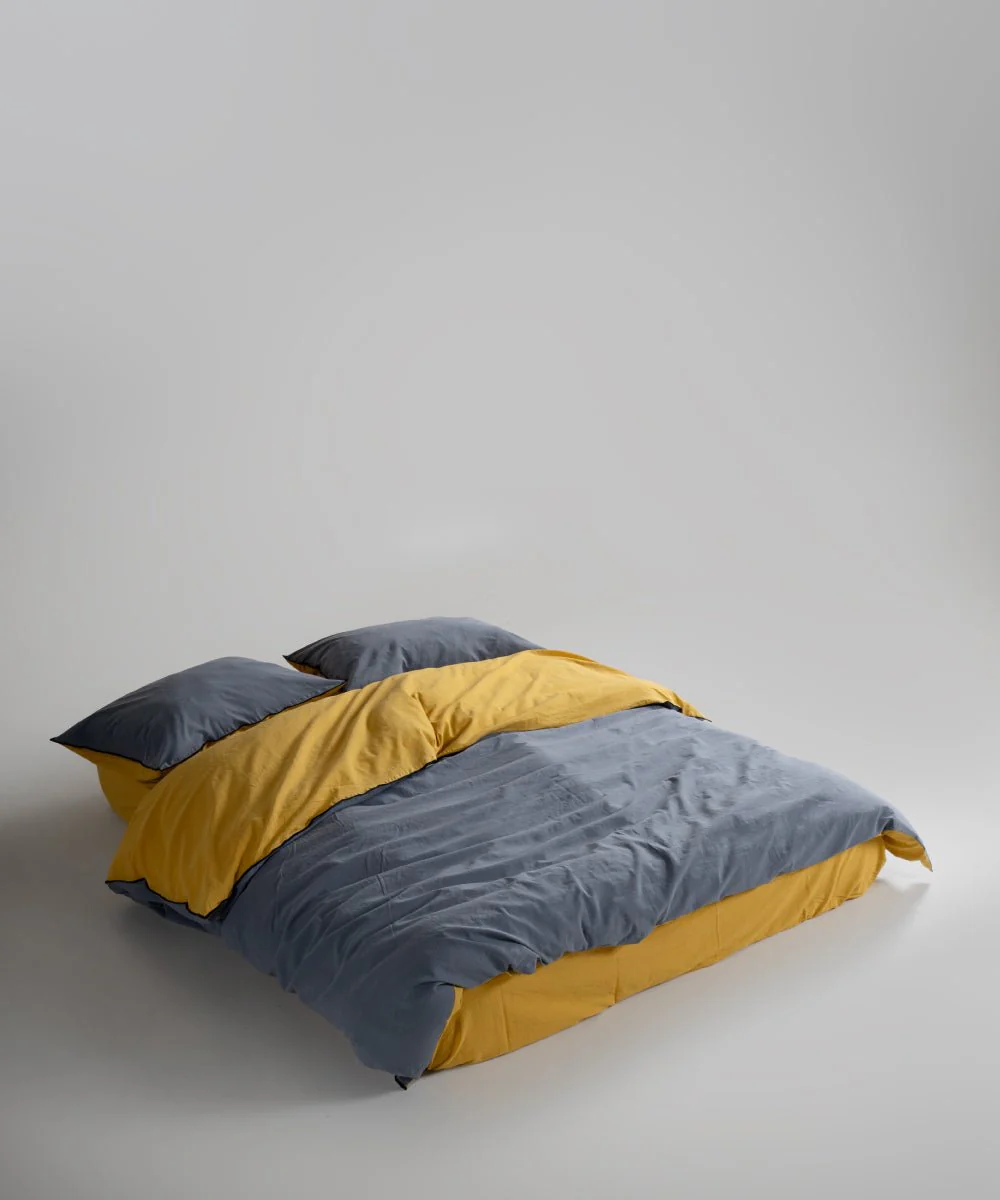 Постільна білизна Stonewashed Essualte 200 × 220 см (євро) Honey-Castle Rok від Limasso