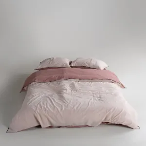 Alternative view of Постільна білизна Stonewashed Essualte 200 × 220 см (євро) Pristine – Old Rose від Limasso