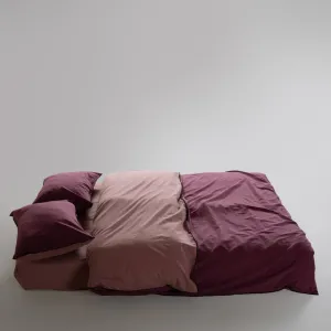 Alternative view of Постільна білизна Stonewashed Essualte 200 × 220 см (євро) Old Rose-Raspberry від Limasso