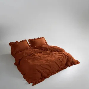 Alternative view of Постільна білизна Stonewashed Exclusive Ranforse 200 × 220 см (євро) Automne від Limasso